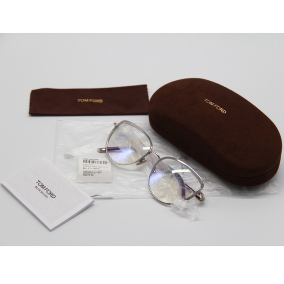 NEW TF5741/B 016 WOMEN’S EYEGLASSES TOM FORD FT5741/B + AR COATING - Picture 12 of 14